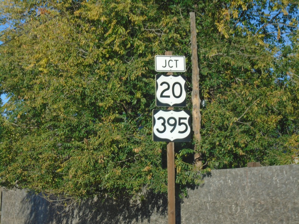 OR-78 West Approaching US-20/US-395