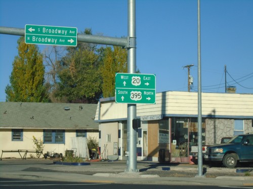 End OR-78 at US-20/US-395