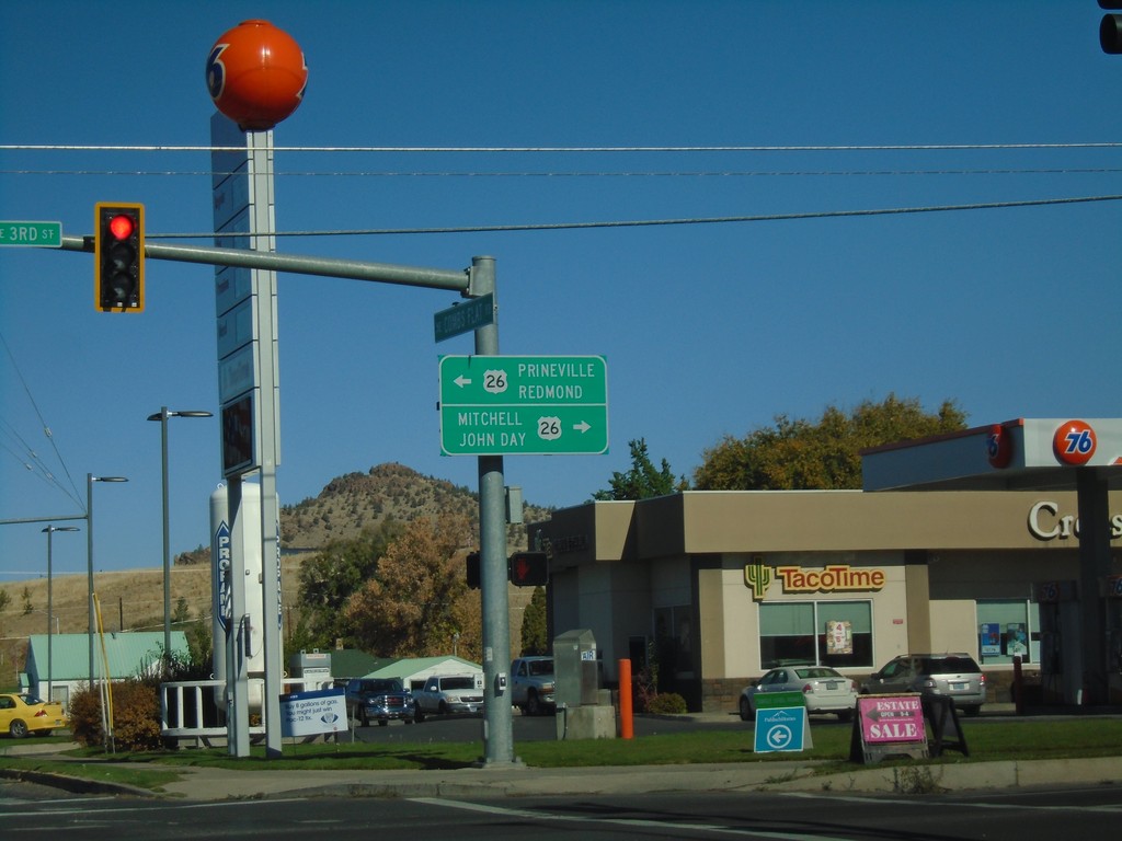 End OR-380 West at US-26