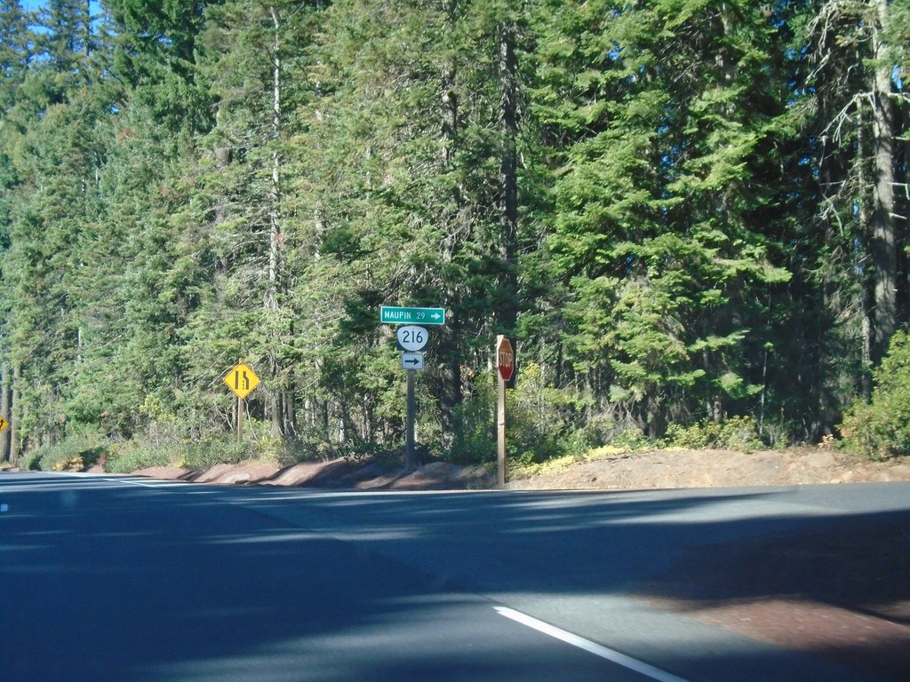 US-26 West at OR-216