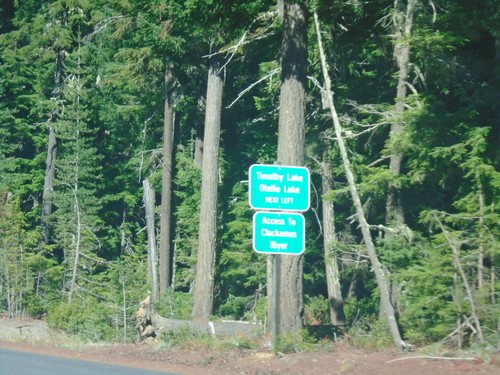 US-26 West - Timothy Lake/Olallie Lake Jct.