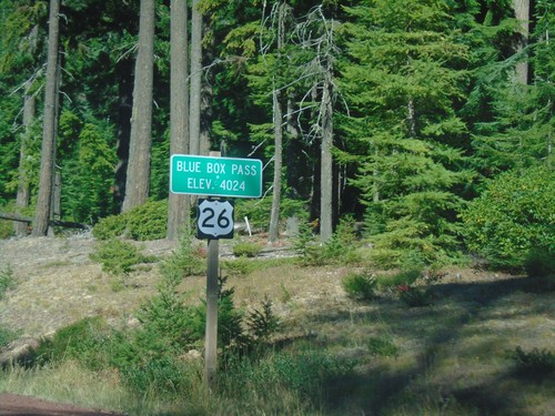 US-26 West - Blue Box Summit