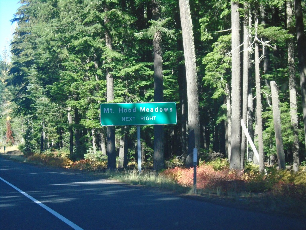 US-26 West - Mount Hood Meadows