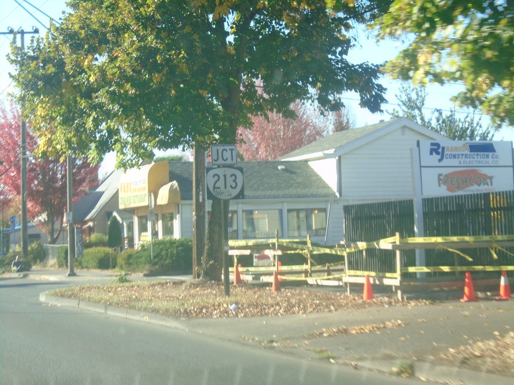 US-26 West Approaching OR-213