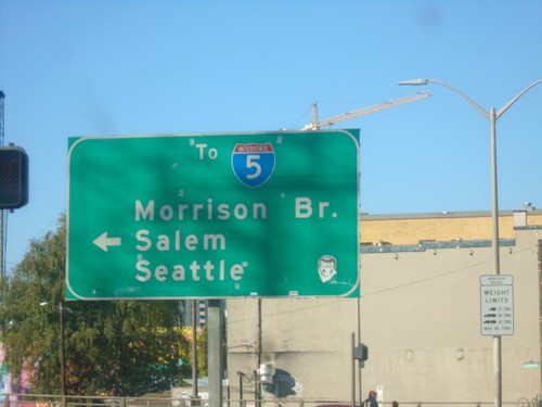 OR-99E North at Morrison St.