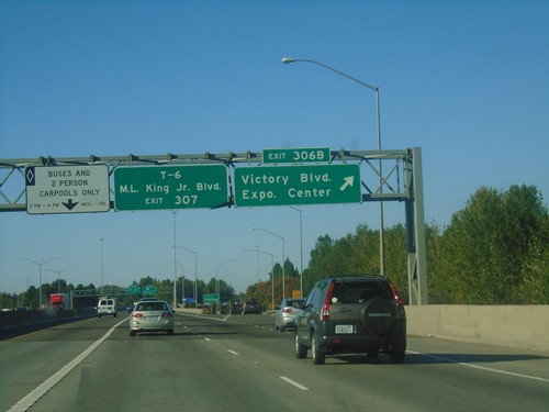 I-5 North - Exit 306B