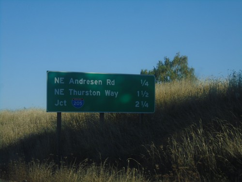 WA-500 East - Distance Marker