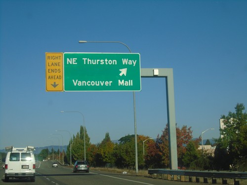 WA-500 East - NE Thurston Way Interchange