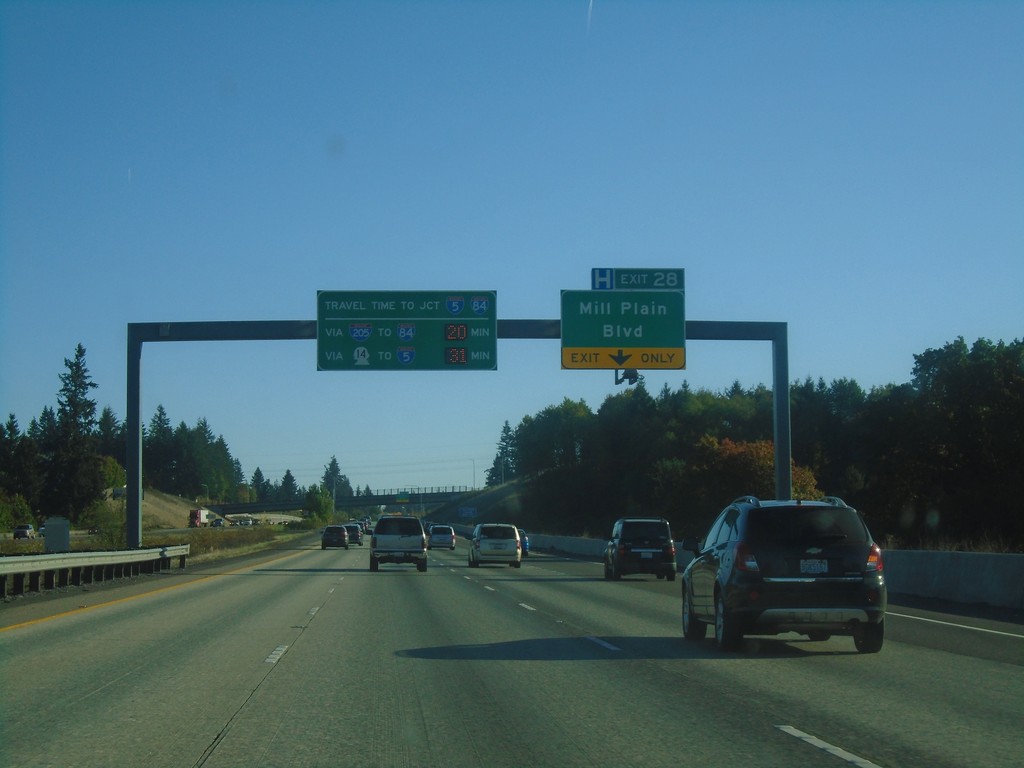 I-205 South - Exit 28