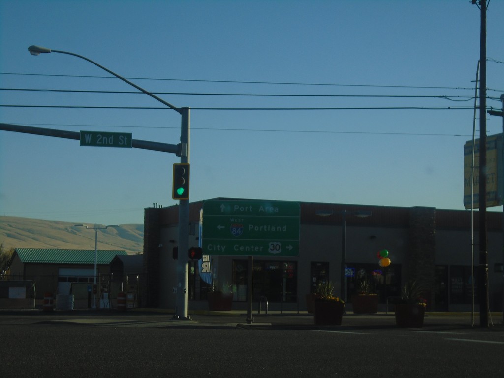 US-30 East - Webber St. at W 2nd St.