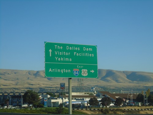 US-197 North/US-30 East at I-84 East