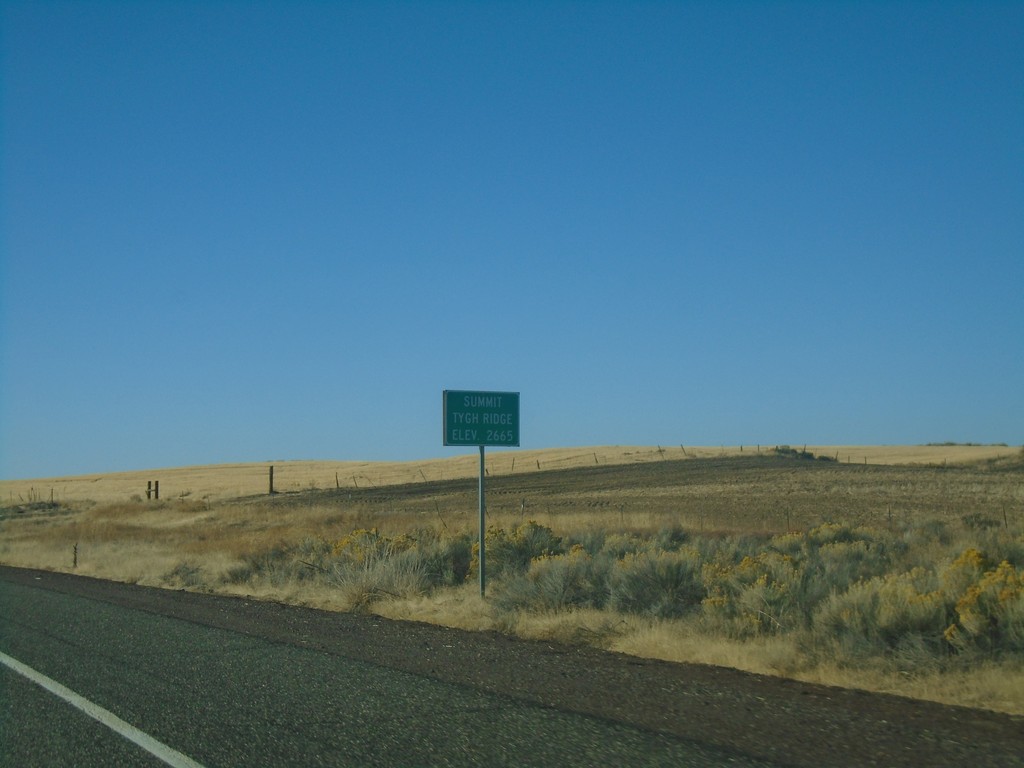 US-197 South - Tygh Ridge Summit