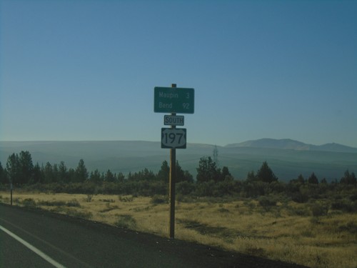 US-197 South - Distance Marker