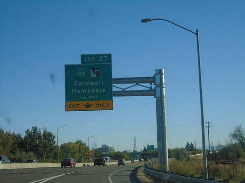 I-84 East - Exit 27