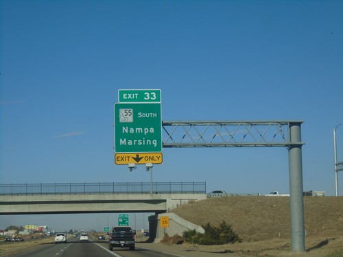 I-84 West - Exit 33