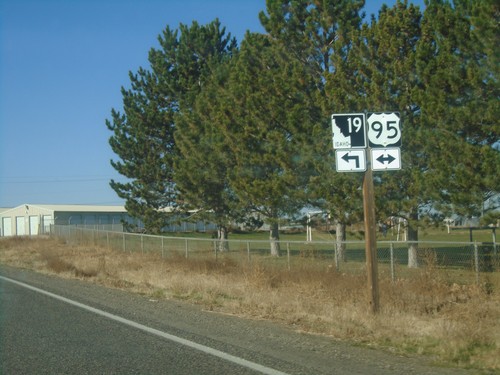 ID-19 West at US-95 - Wilder