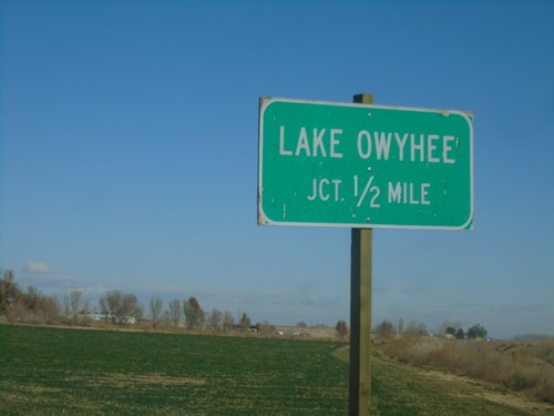 OR-201 North - Lake Owyhee Jct.