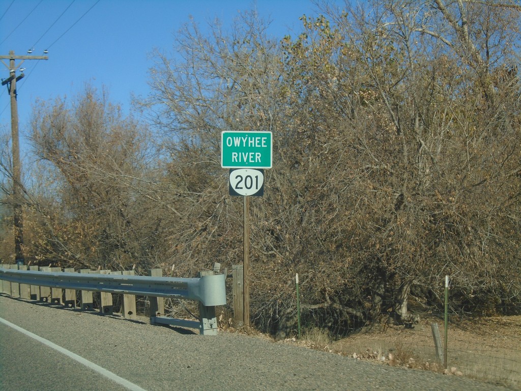 OR-201 North - Owyhee River