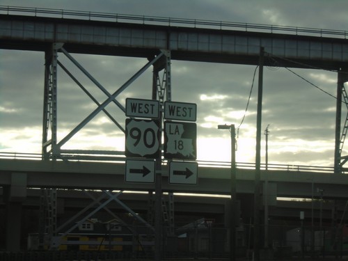 Bridge City Ave. East at US-90/LA-18