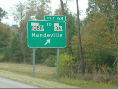 I-12 East - Exit 68