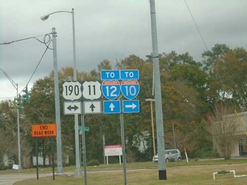 US-11 North at US-190 - Slidell