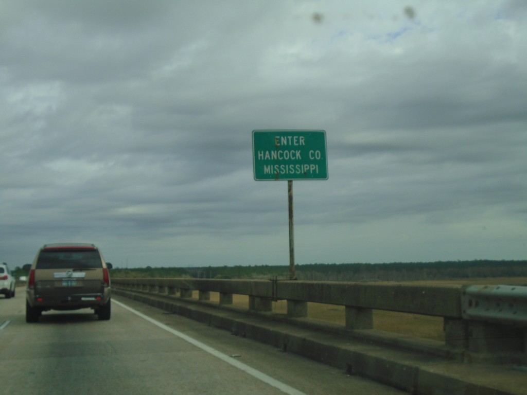 I-10 East - Enter Hancock County Mississippi