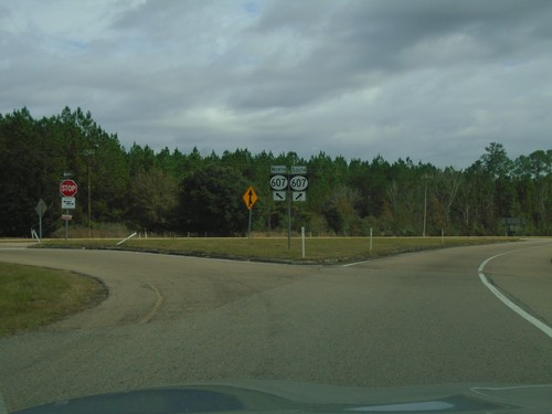 I-10 East Exit 2 Offramp at MS-607