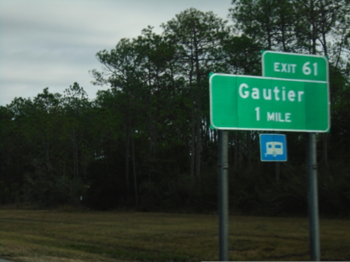 I-10 East - Exit 61