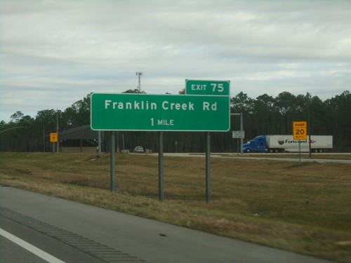 I-10 East - Exit 75