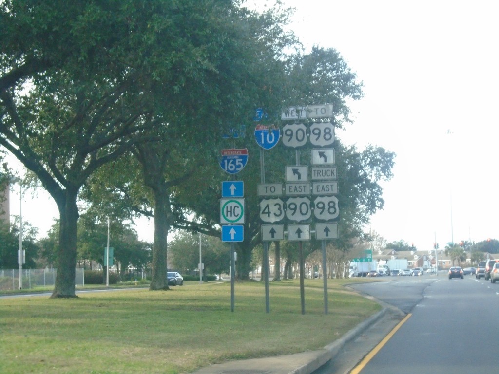 Water St. North at I-165 and US-90