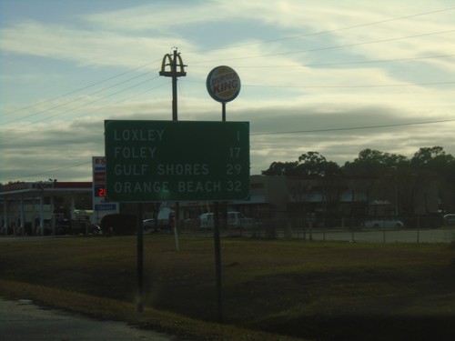 AL-59 South - Distance Marker