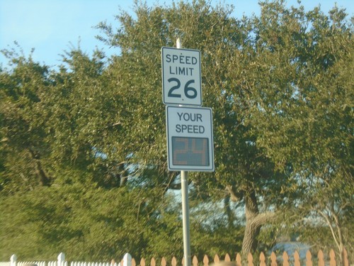 AL-135 North - Speed Limit 26