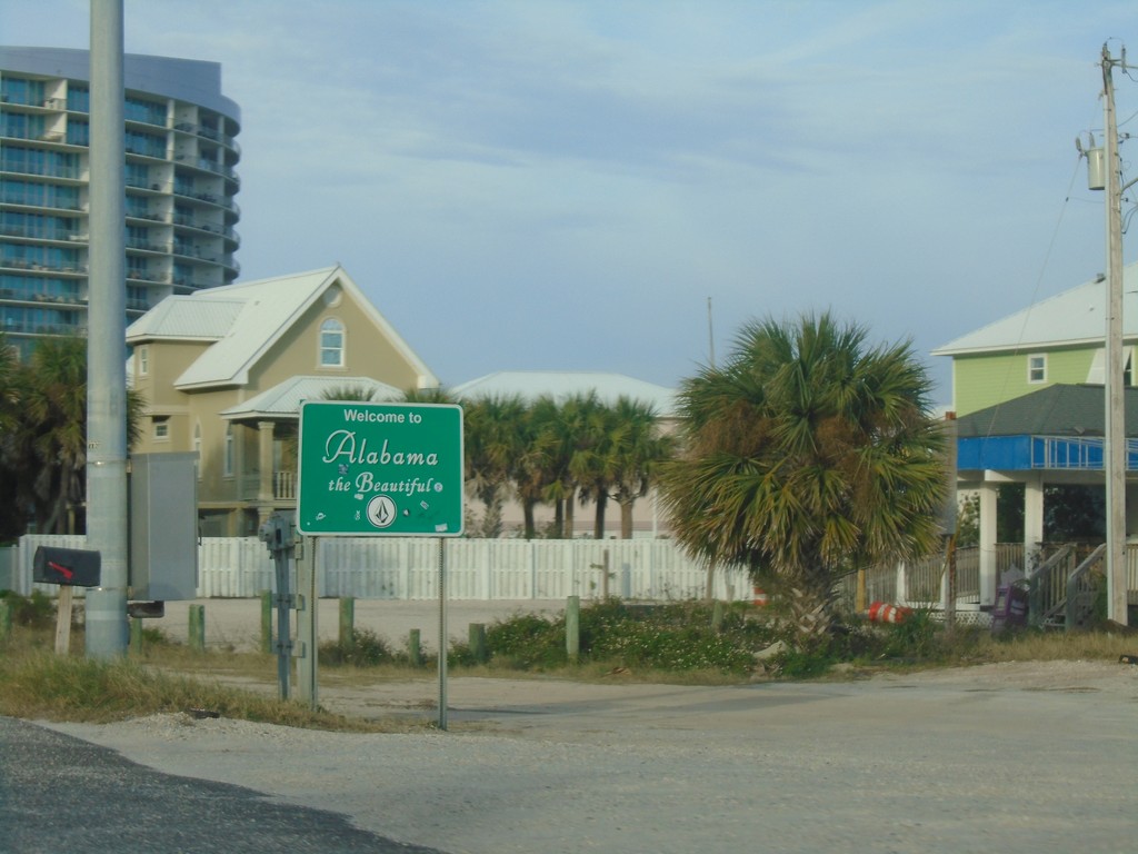 AL-182 West - Welcome To Alabama