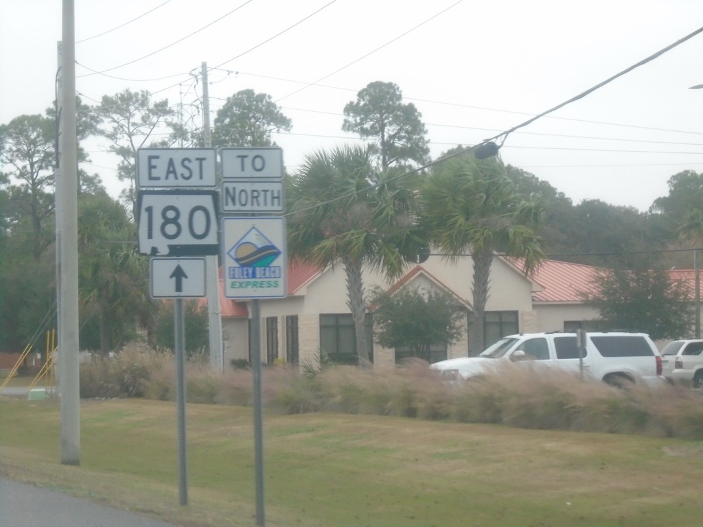 AL-180 East/To Foley Beach Express