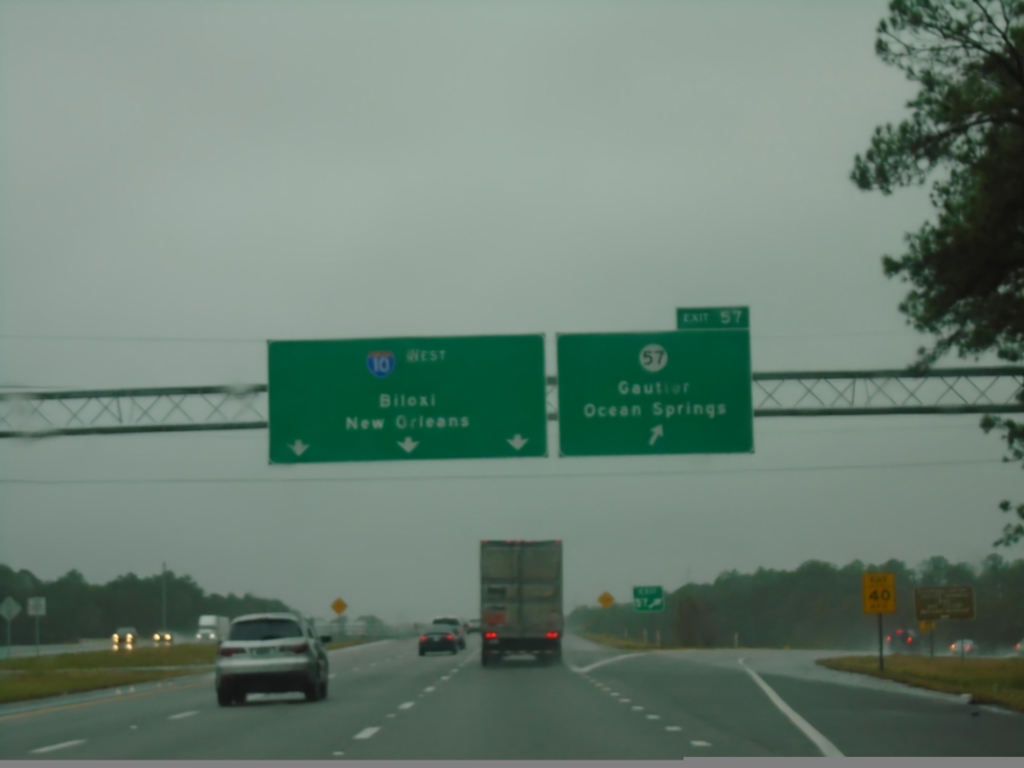 I-10 West - Exit 57