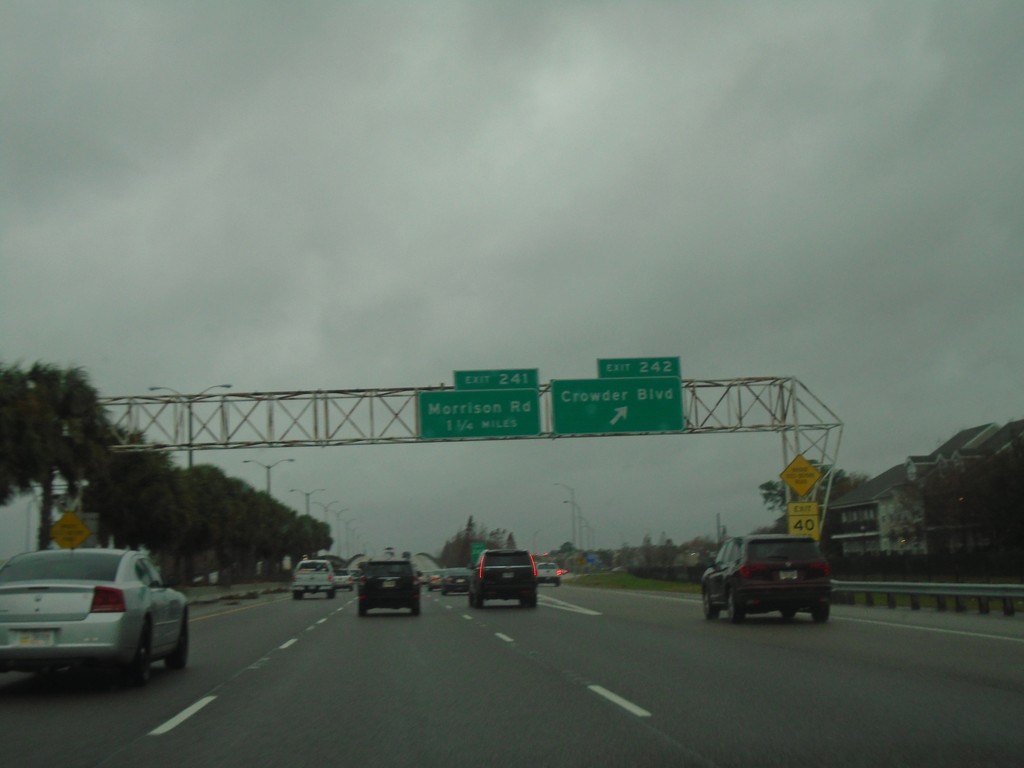 I-10 West - Exits 242 and 241