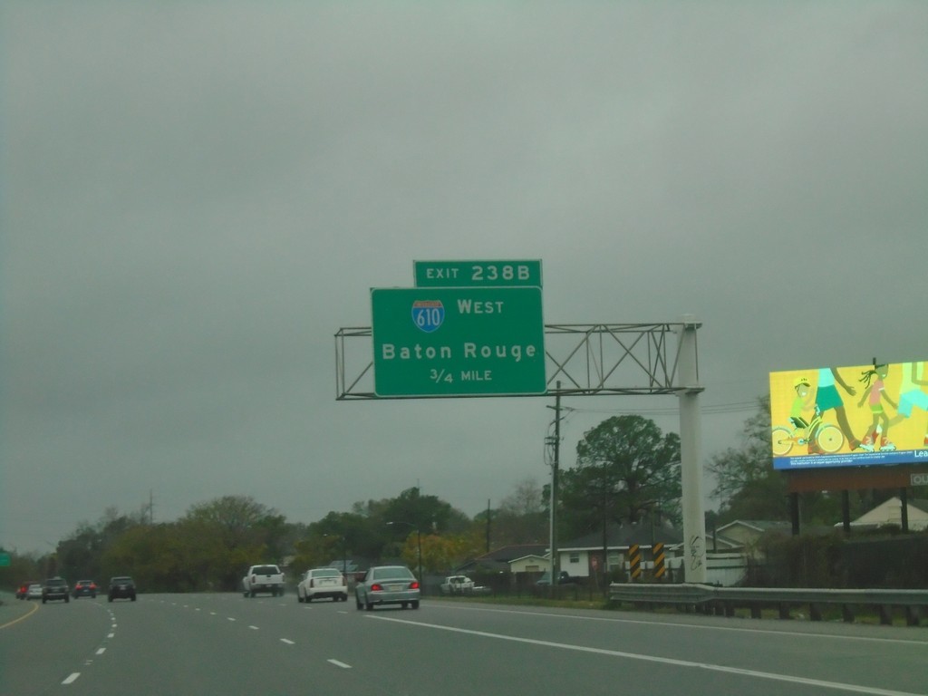 I-10 West - Exit 238B