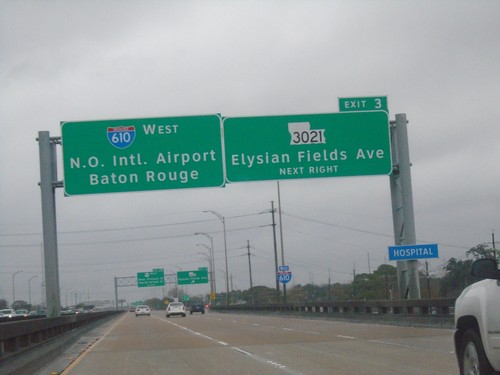 I-610 West - Exit 3