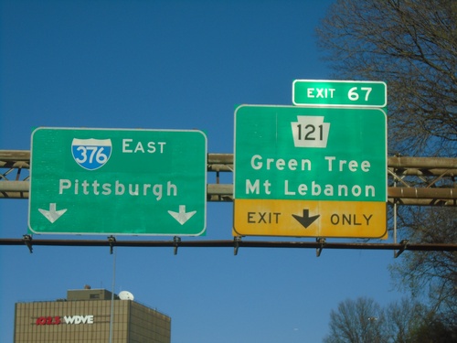 I-376 East - Exit 67