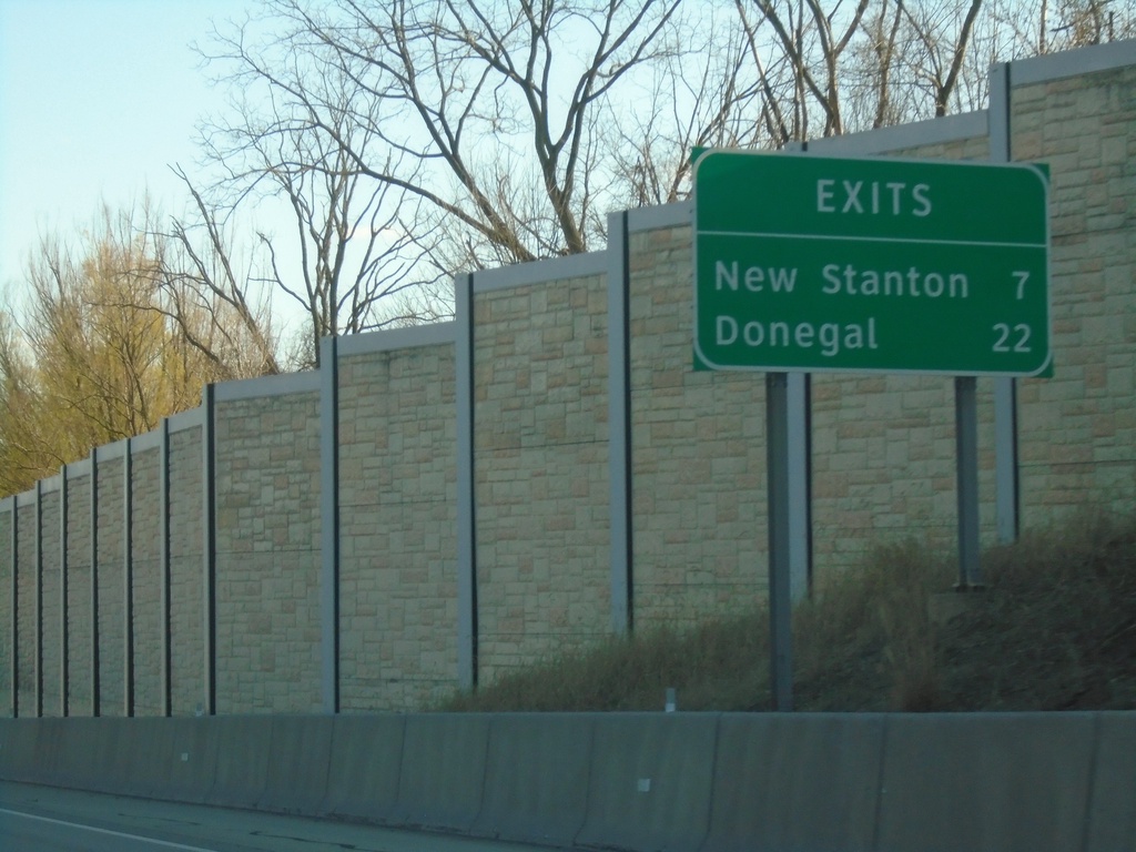 I-76 (Pennsylvania Turnpike) - Next Exits