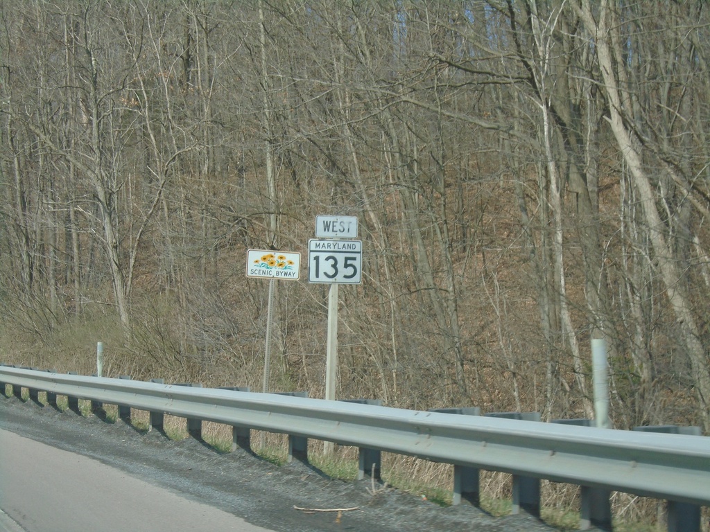 MD-135 West - Maryland Mountain Scenic Byway