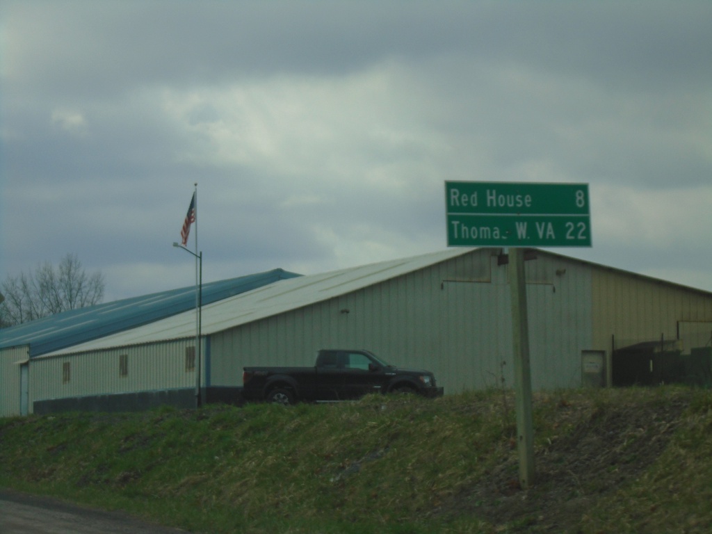 US-219 South - Distance Marker