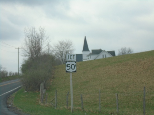 US-219 South Approaching US-50