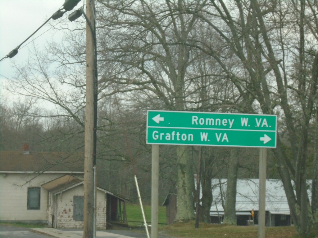 US-219 South at US-50