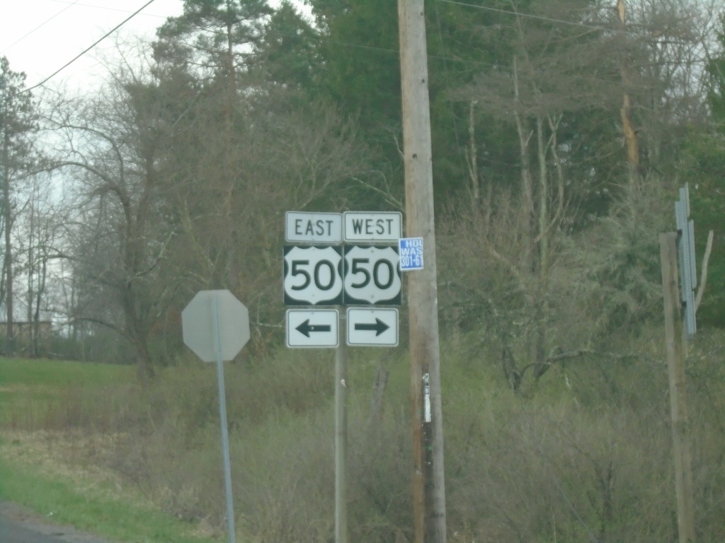 US-219 South at US-50