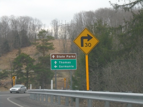 US-219 South at WV-90