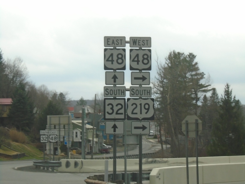 US-219 South at US-48/WV-32