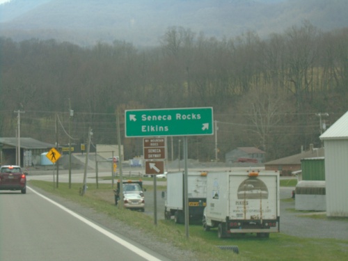 End WV-32 South at US-33/WV-55