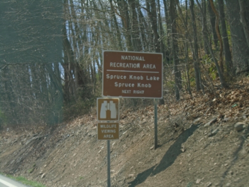 US-33 East/WV-28 South Approaching WVCR-33/4