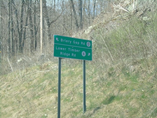 Briery Gap Road at Lower Timber Ridge Road